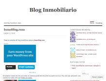 Tablet Screenshot of inmoblog.wordpress.com