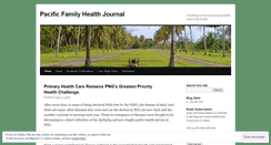Desktop Screenshot of pacificfamilyhealth.wordpress.com