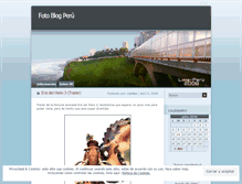 Tablet Screenshot of fotoblogperu.wordpress.com