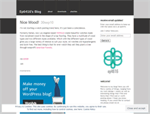 Tablet Screenshot of ep6416.wordpress.com