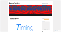 Desktop Screenshot of cabacoappnews.wordpress.com