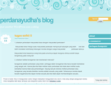 Tablet Screenshot of perdanayudha.wordpress.com