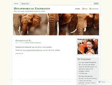 Tablet Screenshot of metaphoricalelephants.wordpress.com