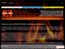 Tablet Screenshot of guayotavigila.wordpress.com