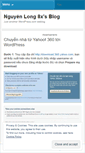 Mobile Screenshot of nguyenlong8x.wordpress.com