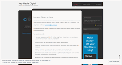 Desktop Screenshot of keymediadigital.wordpress.com