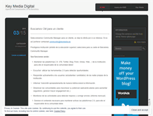 Tablet Screenshot of keymediadigital.wordpress.com