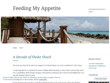 Tablet Screenshot of feedingmyappetite.wordpress.com