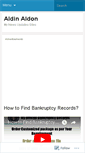 Mobile Screenshot of aldinaldon66.wordpress.com