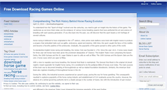 Desktop Screenshot of downloadracinggames.wordpress.com