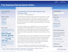 Tablet Screenshot of downloadracinggames.wordpress.com