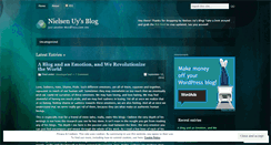 Desktop Screenshot of nielsenuy.wordpress.com