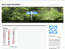 Tablet Screenshot of bornagainbrazilian.wordpress.com