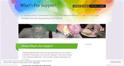 Desktop Screenshot of itssuppertime.wordpress.com