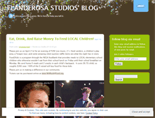 Tablet Screenshot of flanderosastudios.wordpress.com