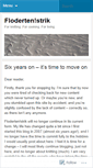 Mobile Screenshot of floderten.wordpress.com