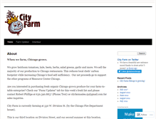 Tablet Screenshot of cityfarmchicago.wordpress.com