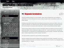 Tablet Screenshot of okupandoenredaderas.wordpress.com