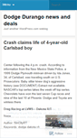 Mobile Screenshot of dodgedurango.wordpress.com