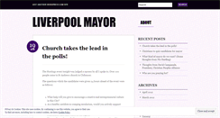 Desktop Screenshot of liverpoolmayor.wordpress.com