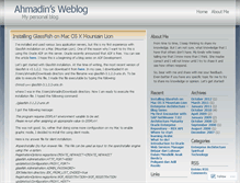Tablet Screenshot of ahmadin.wordpress.com
