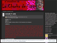 Tablet Screenshot of lachachadesatan.wordpress.com