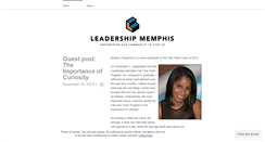 Desktop Screenshot of leadershipmemphis.wordpress.com