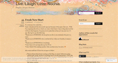 Desktop Screenshot of nochia1016.wordpress.com