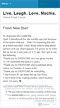 Mobile Screenshot of nochia1016.wordpress.com