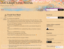 Tablet Screenshot of nochia1016.wordpress.com