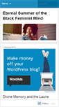 Mobile Screenshot of blackfeministmind.wordpress.com