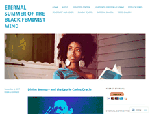 Tablet Screenshot of blackfeministmind.wordpress.com