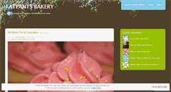 Desktop Screenshot of fatpantsbakery.wordpress.com