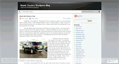 Desktop Screenshot of handytoyota.wordpress.com