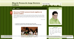 Desktop Screenshot of blogprensajorge.wordpress.com