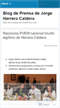 Mobile Screenshot of blogprensajorge.wordpress.com