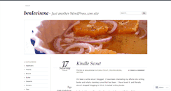Desktop Screenshot of benleeirene.wordpress.com