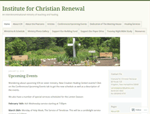 Tablet Screenshot of christianrenewal.wordpress.com