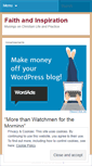 Mobile Screenshot of garycottrellfaith.wordpress.com