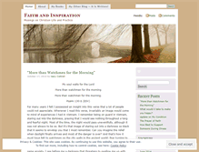 Tablet Screenshot of garycottrellfaith.wordpress.com