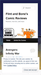 Mobile Screenshot of flintbonecomicreview.wordpress.com