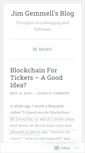Mobile Screenshot of jimgemmell.wordpress.com