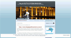 Desktop Screenshot of politicaexternabr.wordpress.com