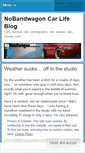 Mobile Screenshot of nobandwagon.wordpress.com