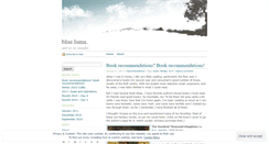 Desktop Screenshot of blueluma.wordpress.com