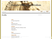 Tablet Screenshot of jbrakas.wordpress.com