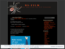 Tablet Screenshot of dsfilm.wordpress.com