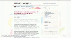 Desktop Screenshot of fanficsemiotico.wordpress.com