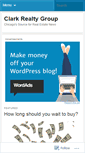 Mobile Screenshot of clarkrealtygroup.wordpress.com