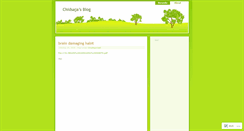 Desktop Screenshot of chidsaja.wordpress.com
